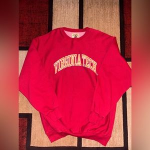 Vintage Virginia Tech Hokies Crewneck Sweatshirt Steve & Barry’s Men’s XL Y2K